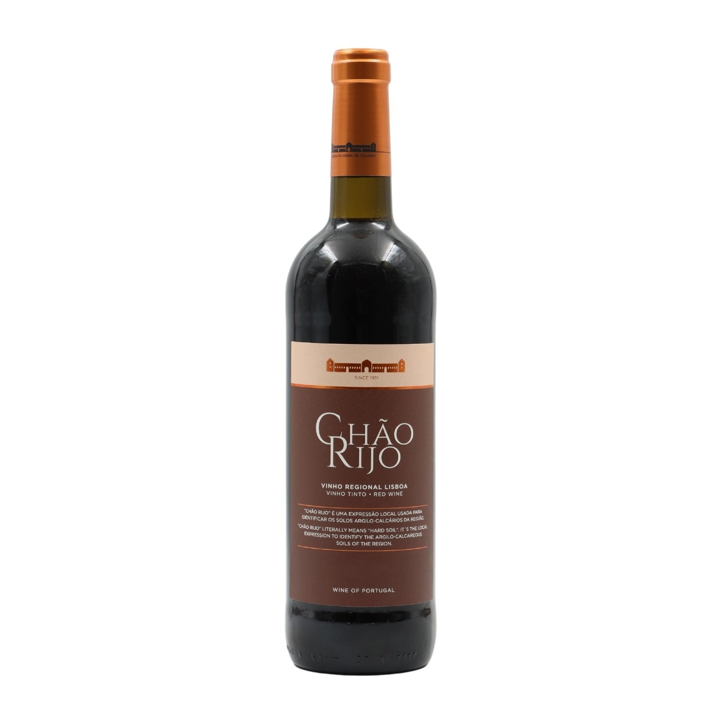 Colares Winery Chão Rijo Red 2018