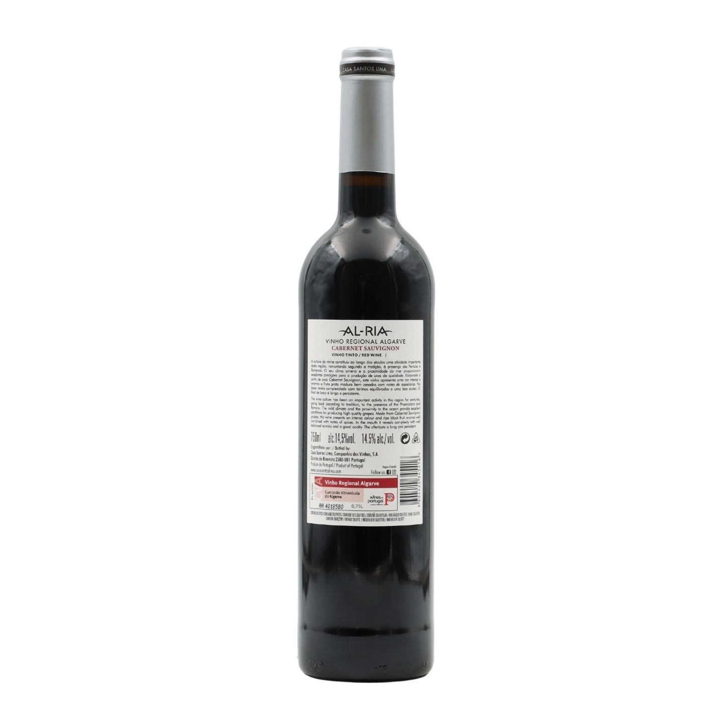 Al-Ria Cabernet Sauvignon Tinto 2018