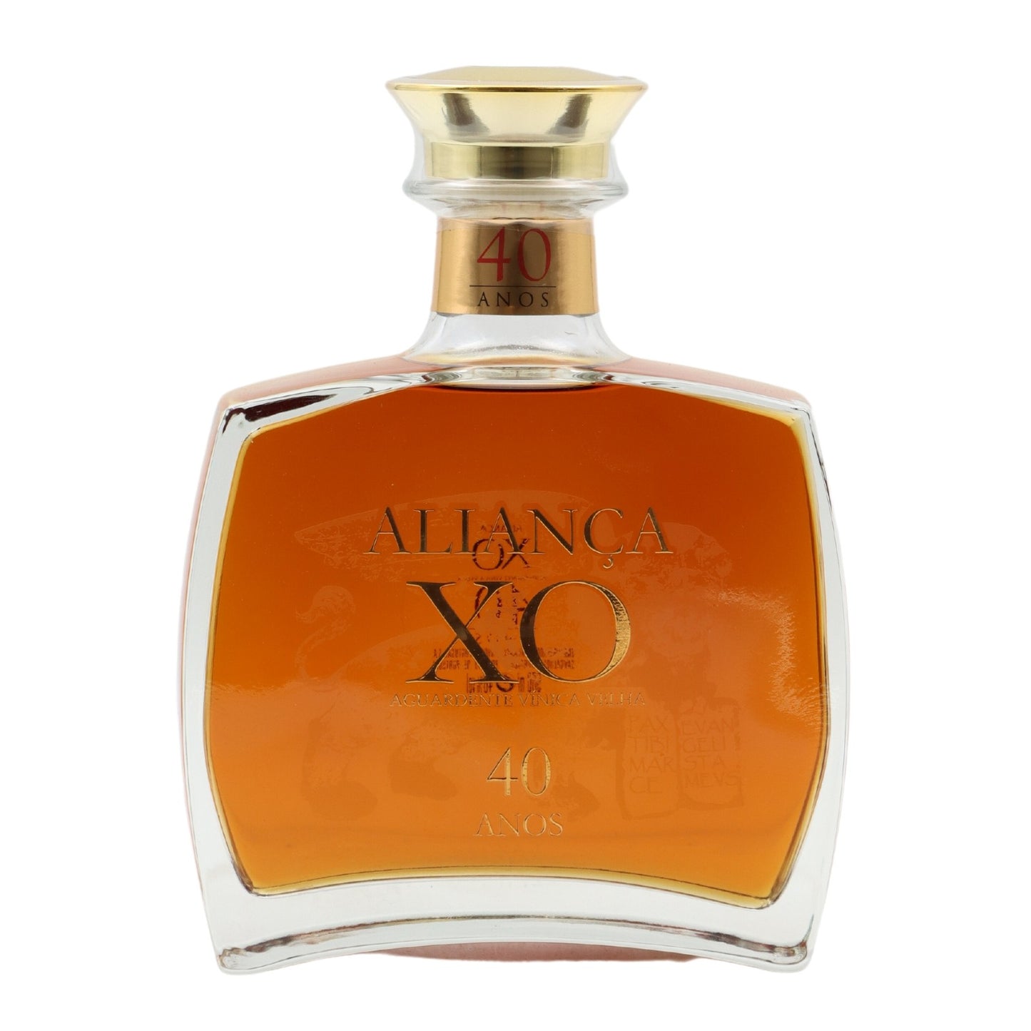 Aliança 40 anos Aguardente Vínica XO