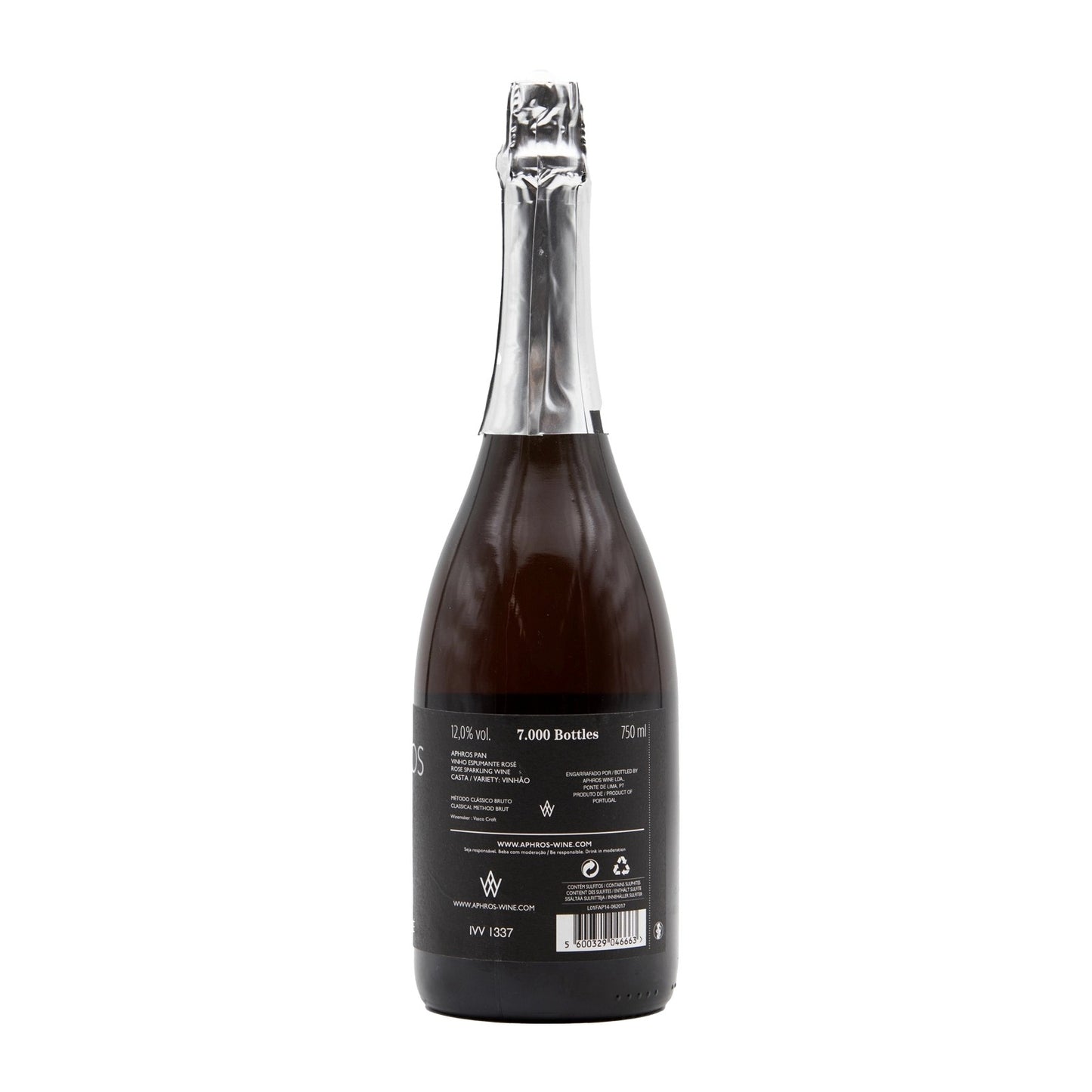 Aphros Pan Rosé Sparkling Wine 2014