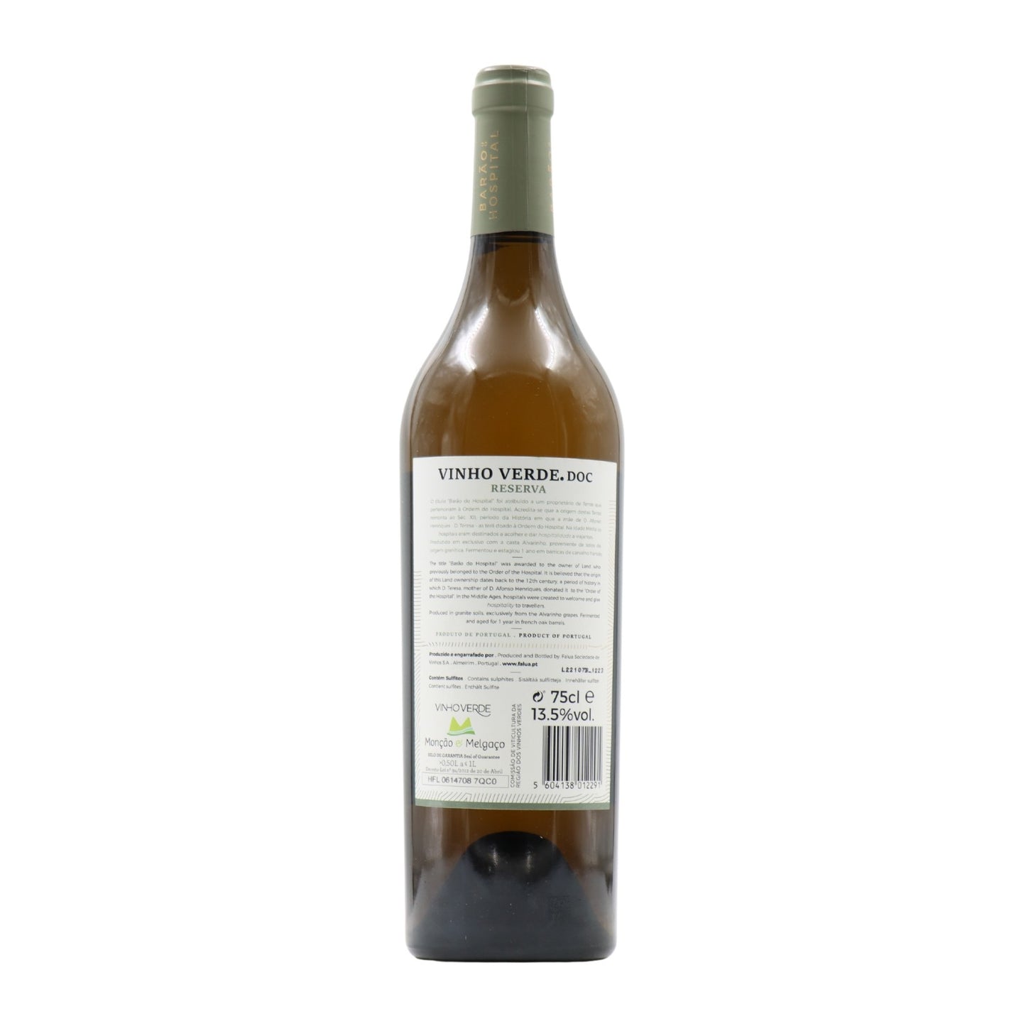 Baron of the Hospital Alvarinho Reserve White 2020