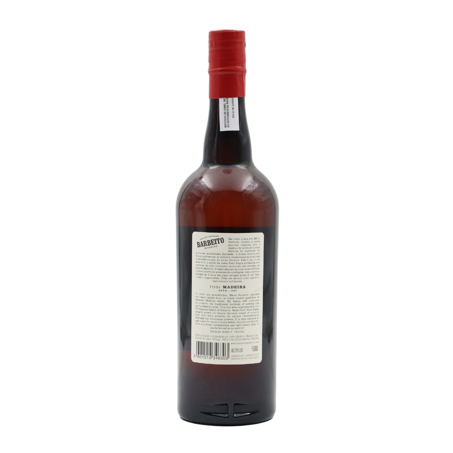 Barbeito Seco 3 Anos Madeira