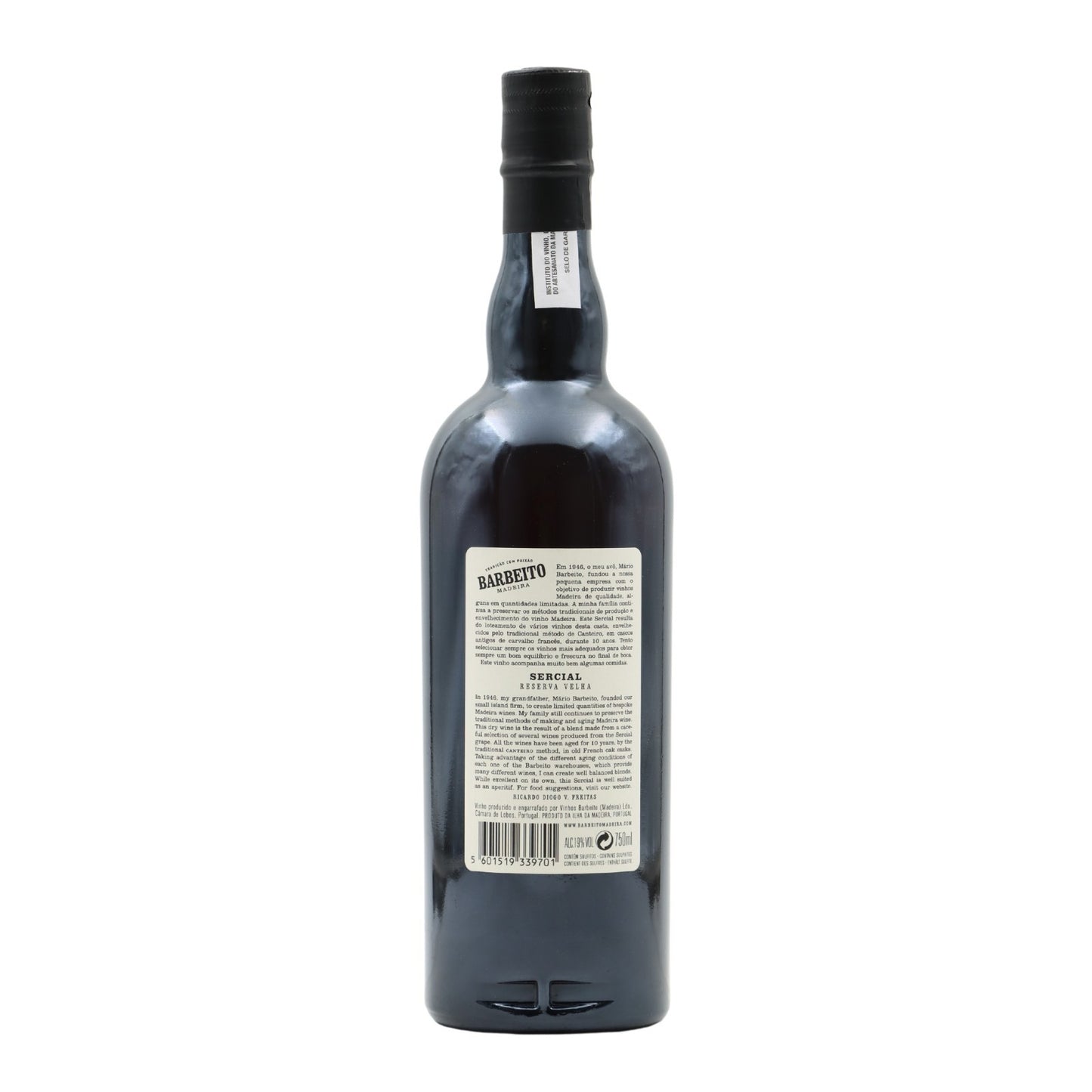 Barbeito Sercial 10 Anos Madeira
