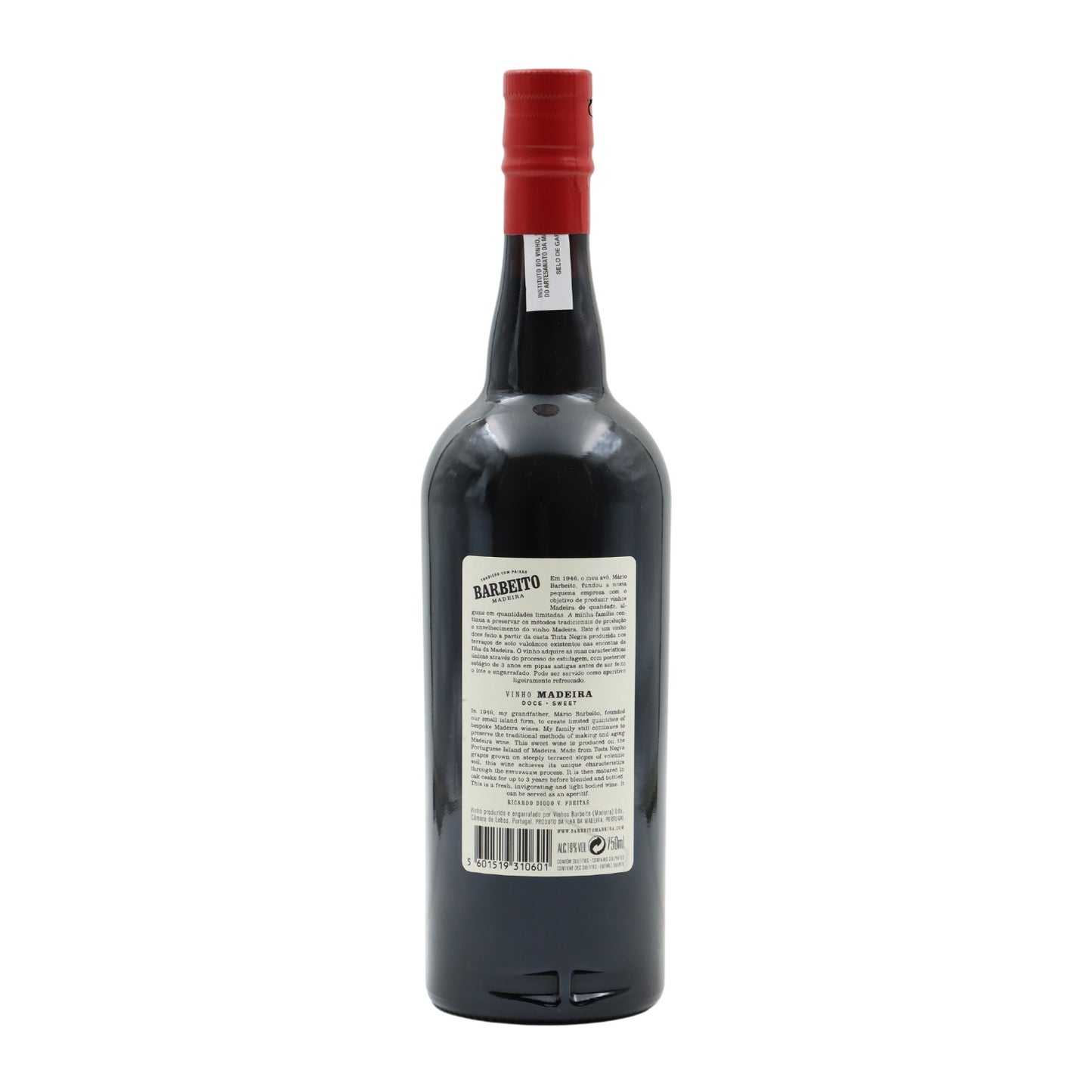 Barbeito Doce 3 Anos Madeira