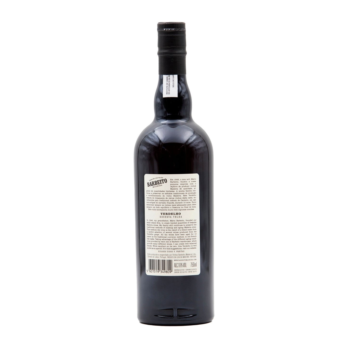 Barbeito Verdelho 10 Anos Madeira