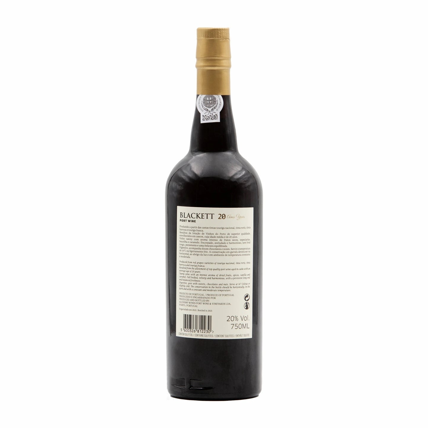 Blackett 20 Anos Tawny Porto