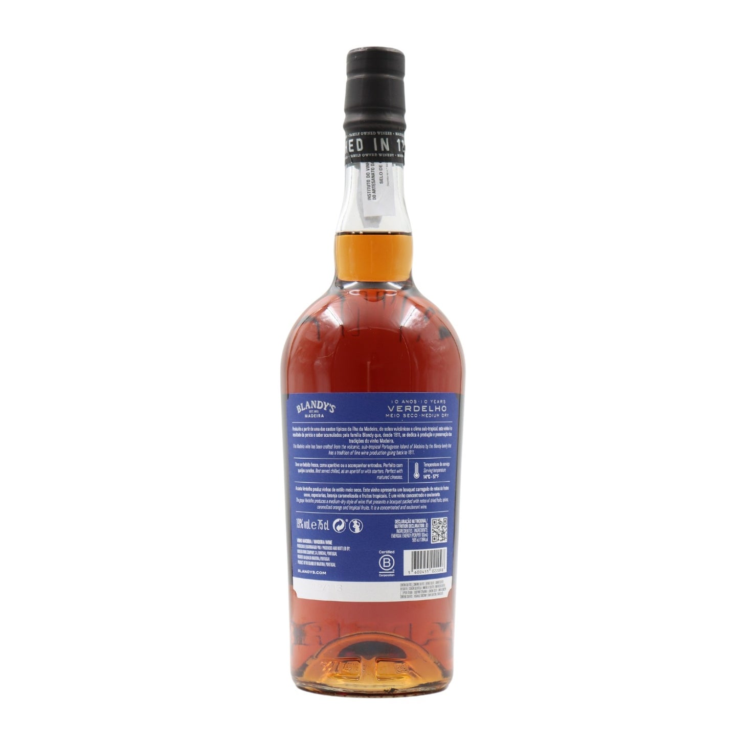 Blandys 10 Anos Verdelho Madeira