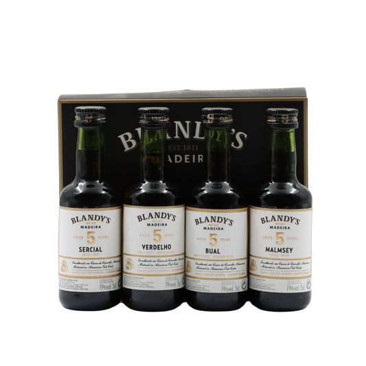 Blandys Selection of 4 Madeira Wines 50ml