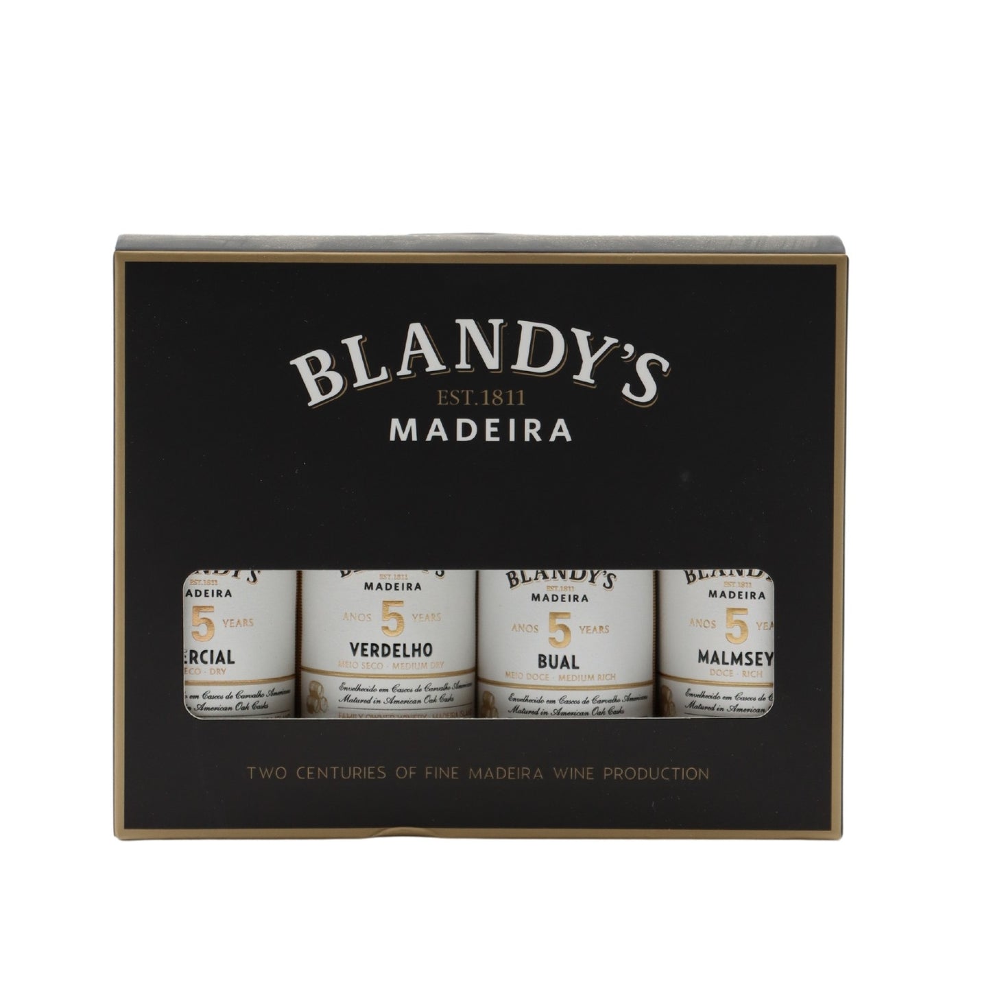 Blandys Selection of 4 Madeira Wines 50ml
