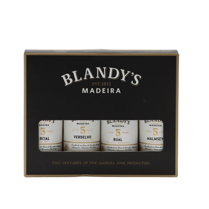 Blandys Selection of 4 Madeira Wines 50ml