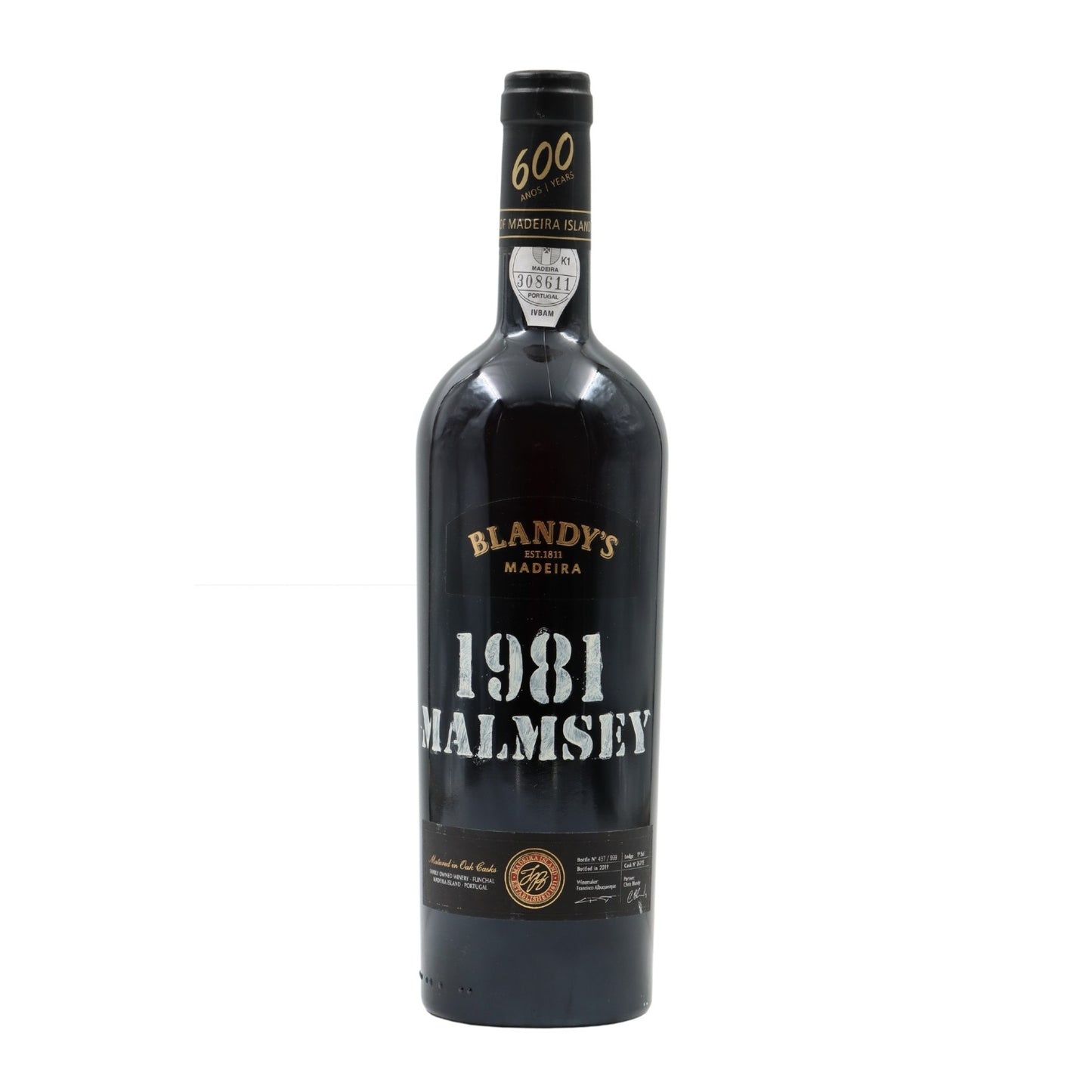 Blandy's Malmsey Vintage 1981