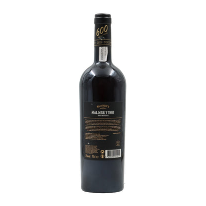 Blandy's Malmsey Vintage 1981