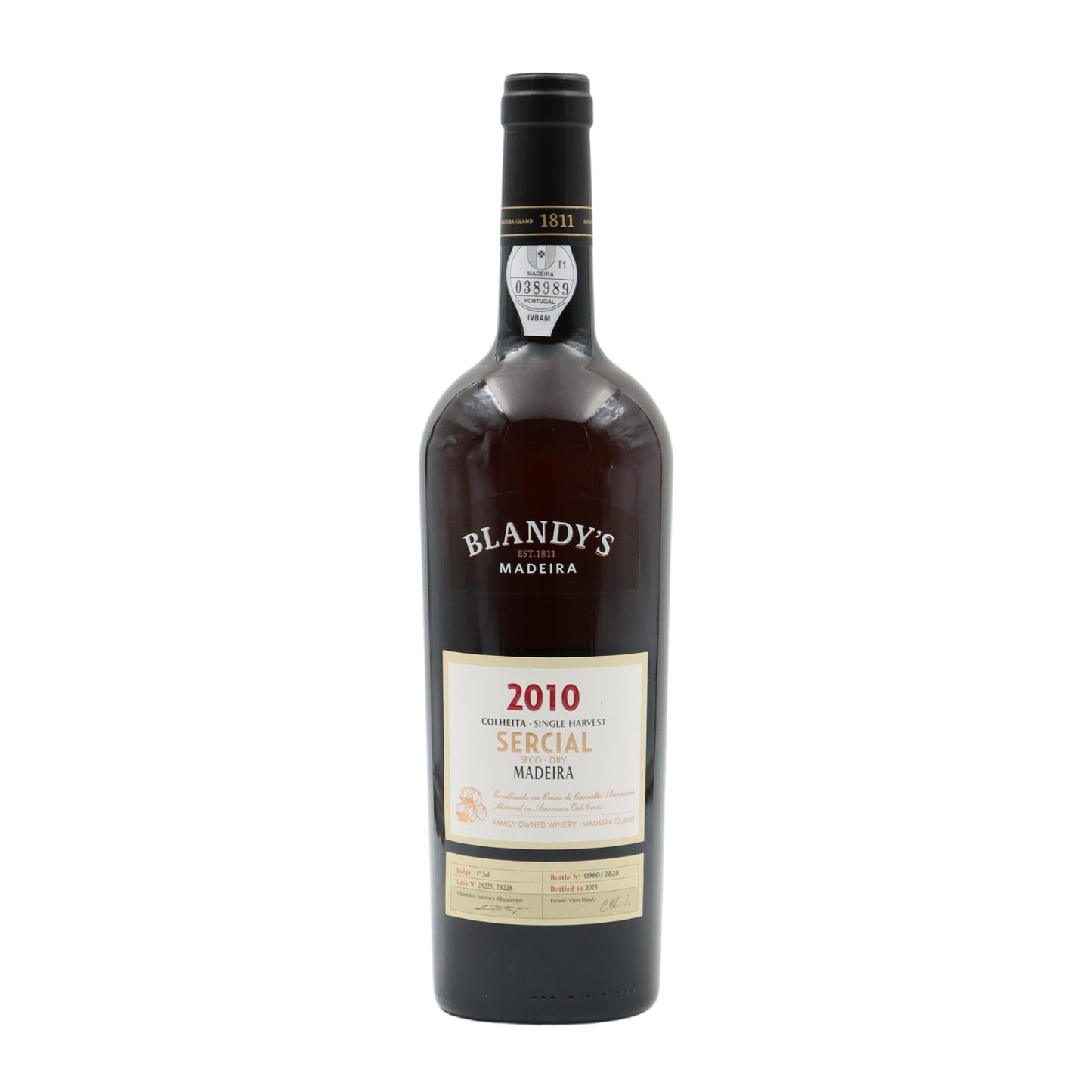 Blandys Sercial Vintage 2010
