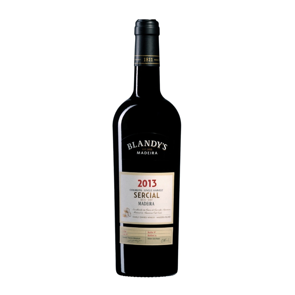 Blandys Sercial Colheita 2013