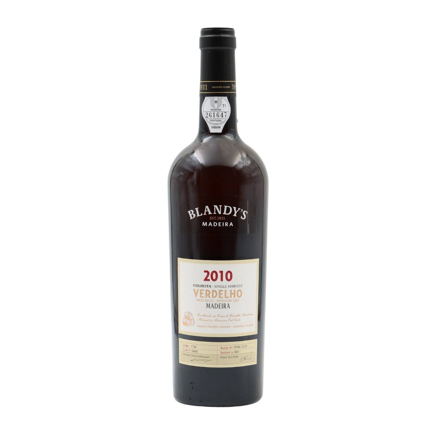 Blandys Verdelho Colheita 2010