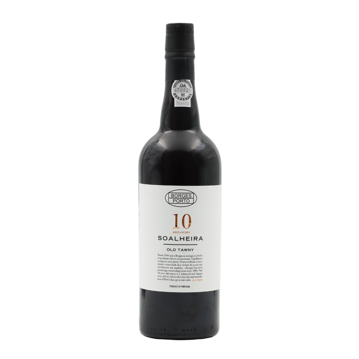 Borges Soalheira 10 Anos Tawny Porto