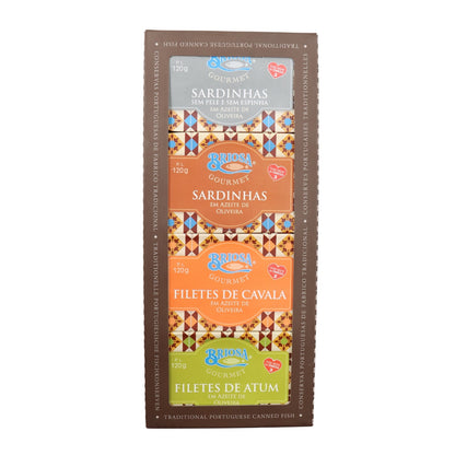 Briosa Gourmet Caixa Mista em Azeite - 4 unidades