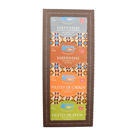 Briosa Gourmet Caixa Mista em Azeite - 4 unidades