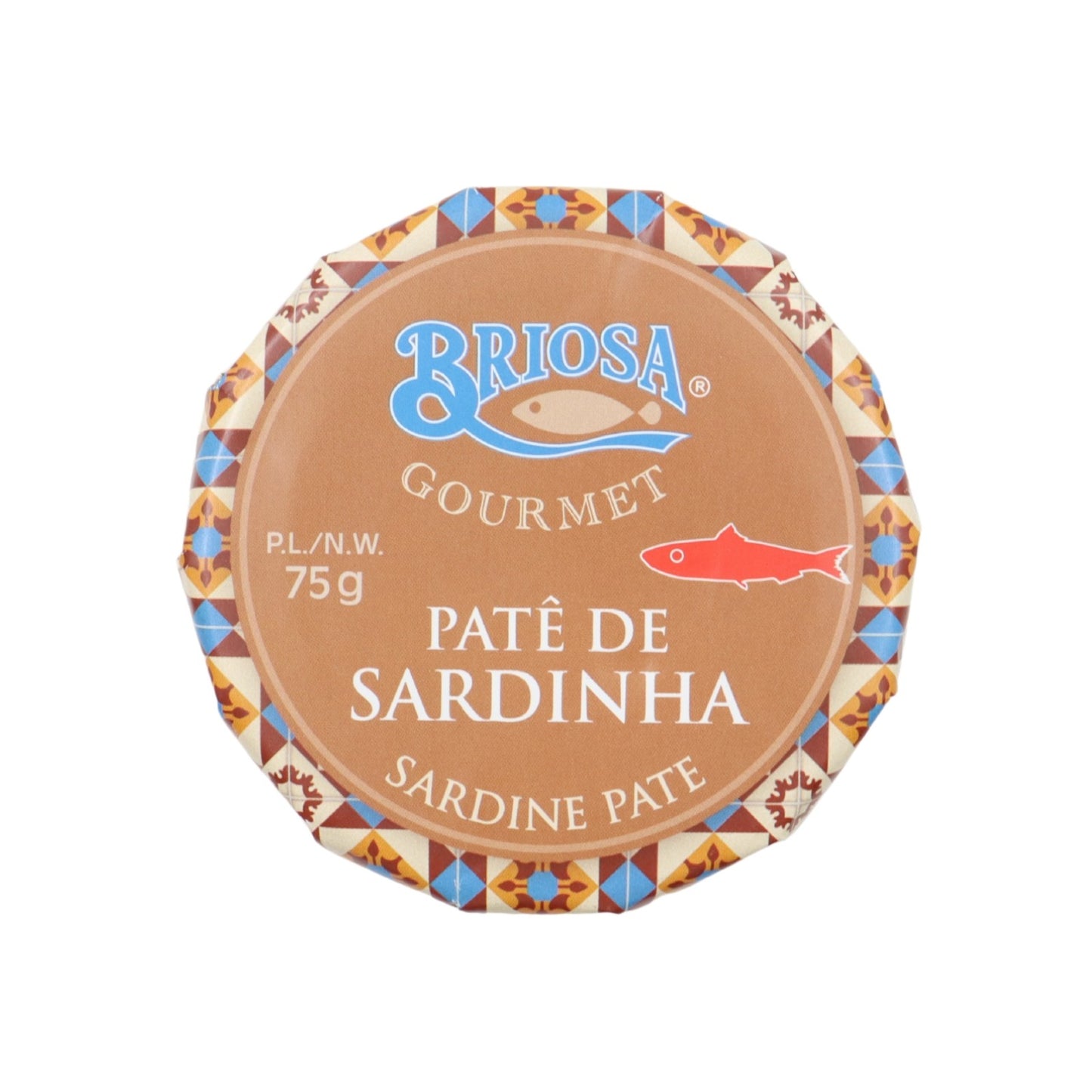 Briosa Gourmet Paté de Sardinha