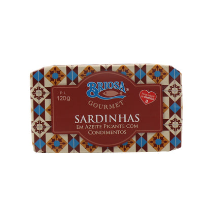 Briosa Gourmet Sardinhas em Azeite com Condimentos