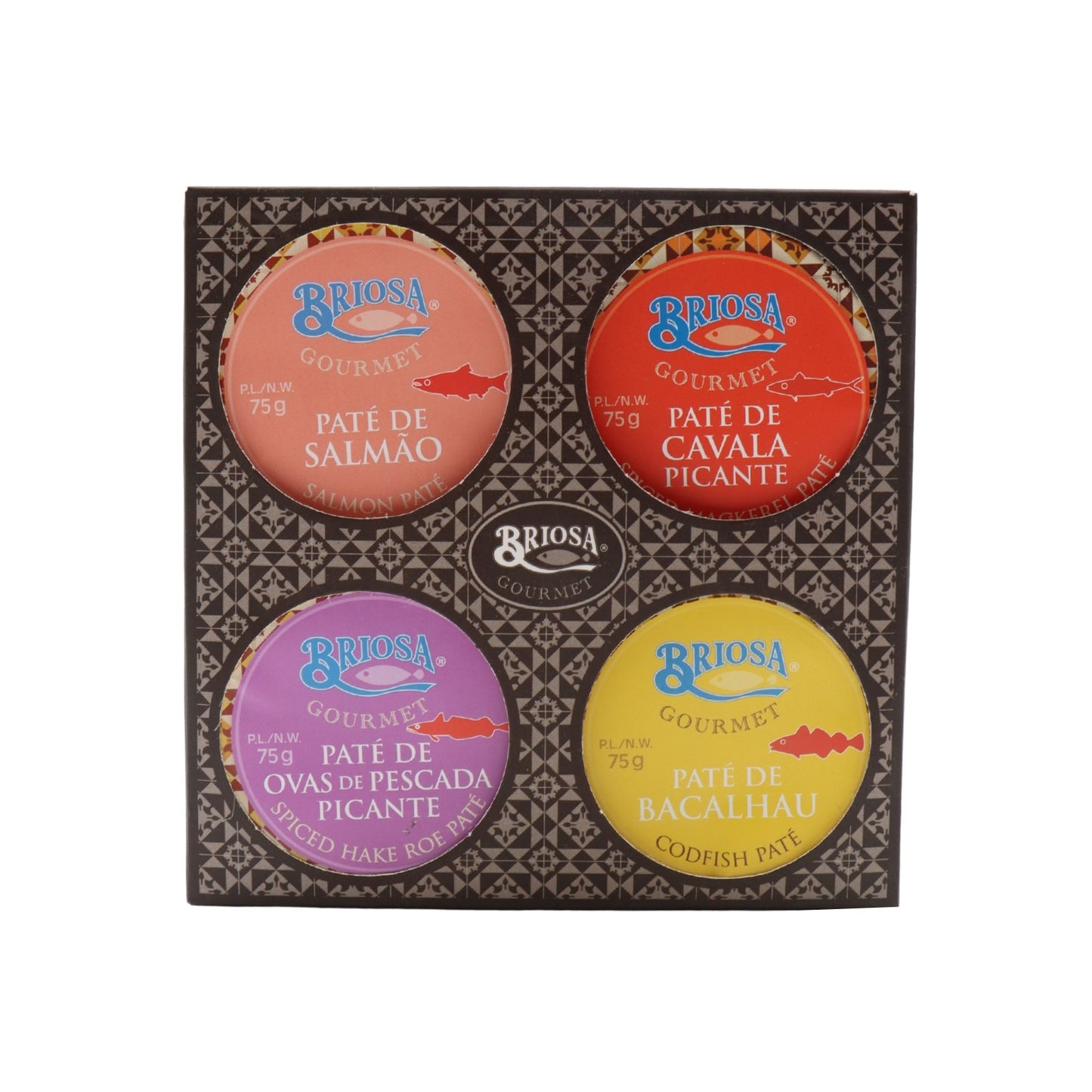 Briosa Gourmet Sublime Caixa de Patés - 4 unidades