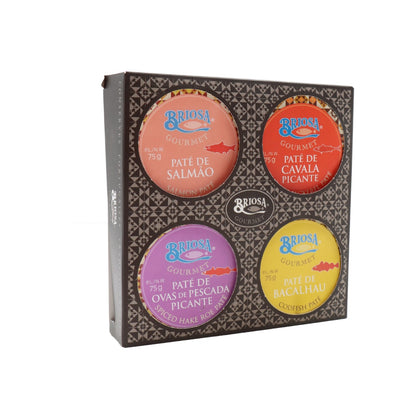 Briosa Gourmet Sublime Caixa de Patés - 4 unidades