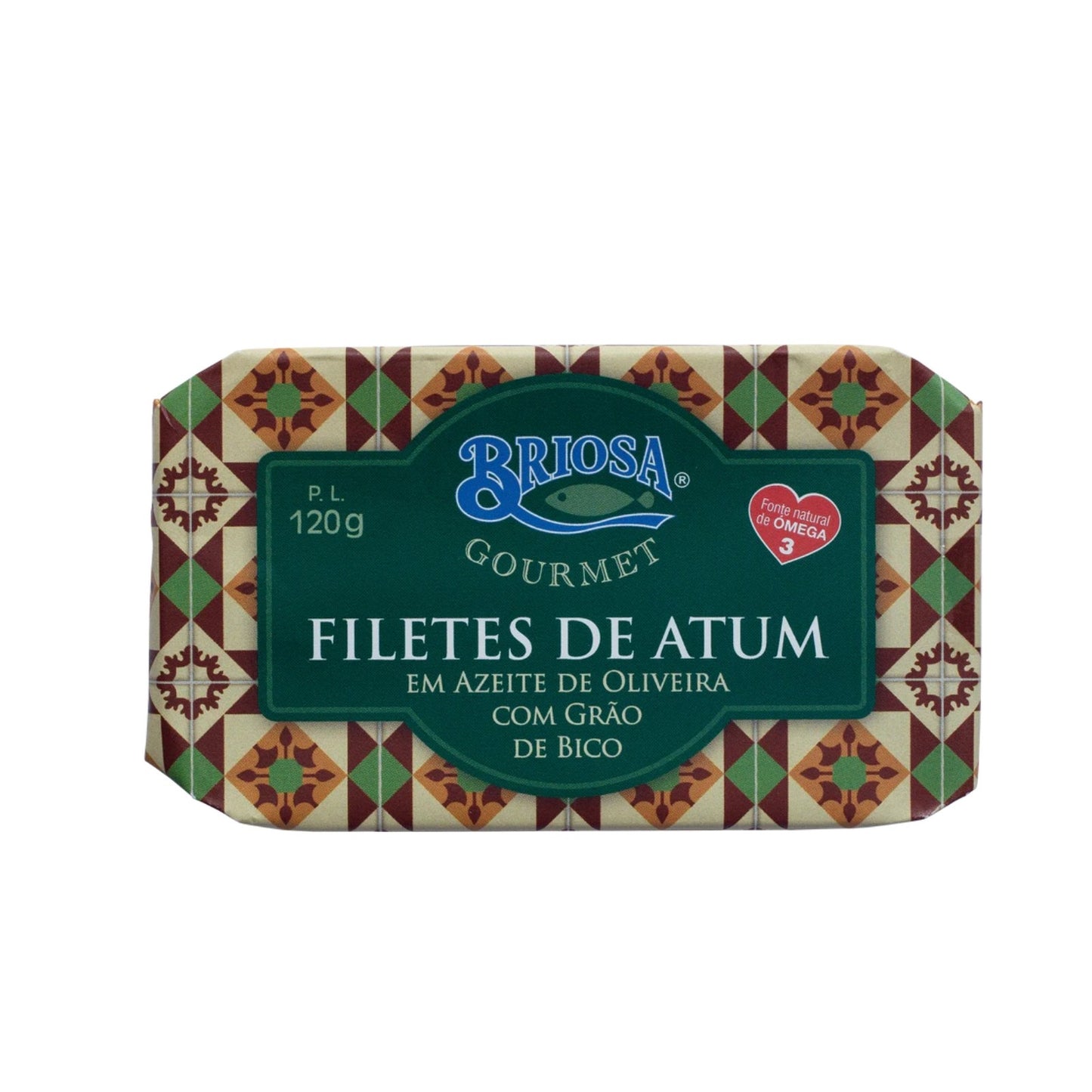 Briosa Gourmet Filetes de Atum em Azeite com Grão de Bico