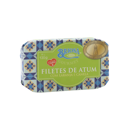 Briosa Gourmet Filetes de Atum com Laranja e Canela