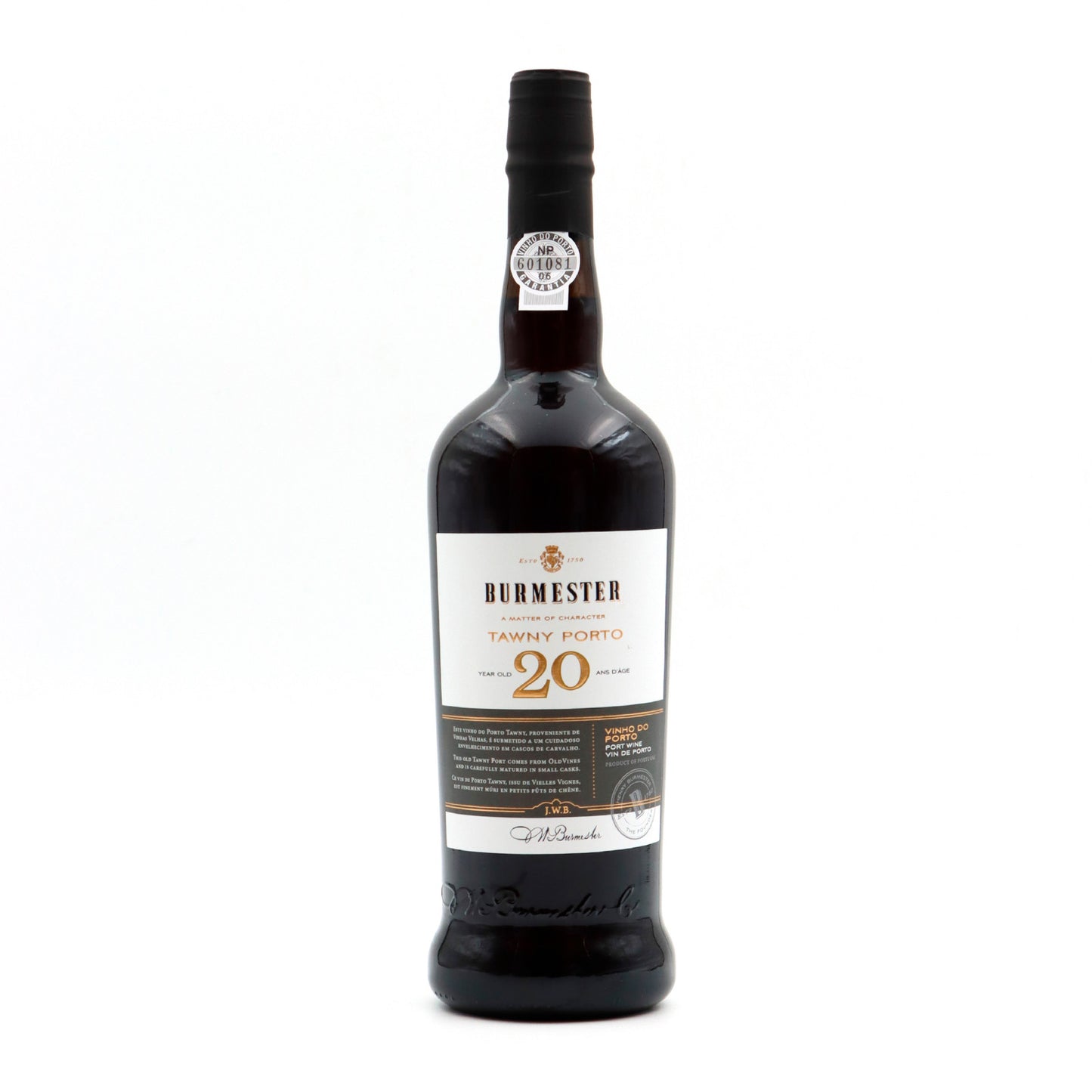 Burmester 20 Years Tawny Port