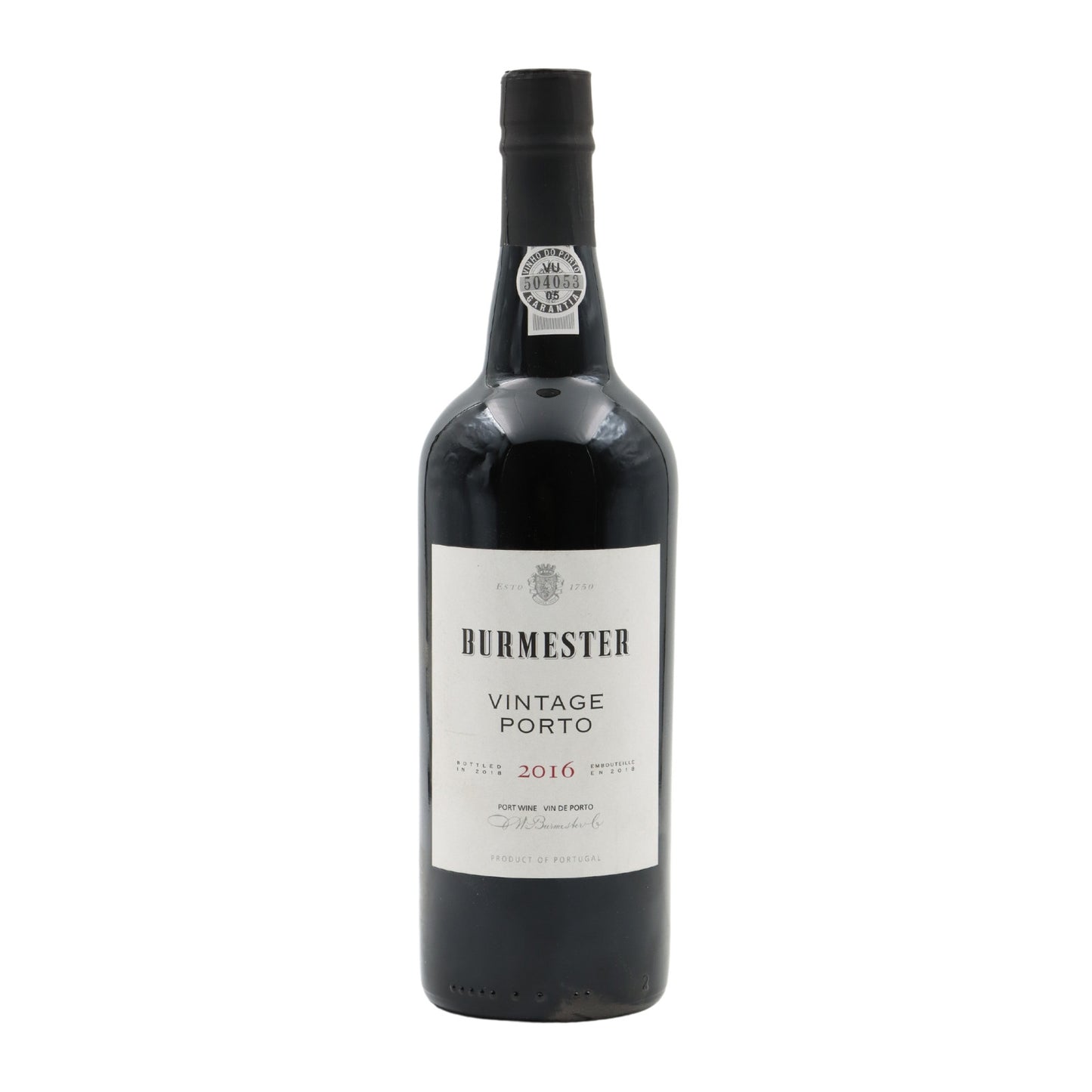 Burmester Vintage Port 2016