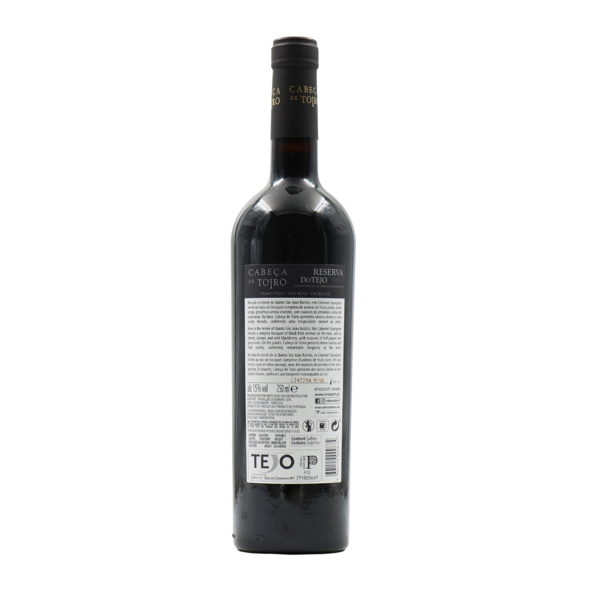 Bull's Head Cabernet Sauvignon Reserve Red 2022