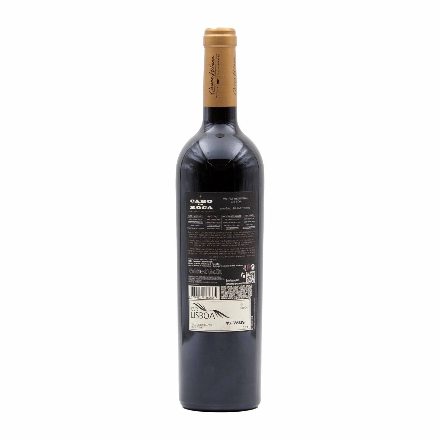 Cabo da Roca Lisbon Cabernet Sauvignon Reserve Red 2016