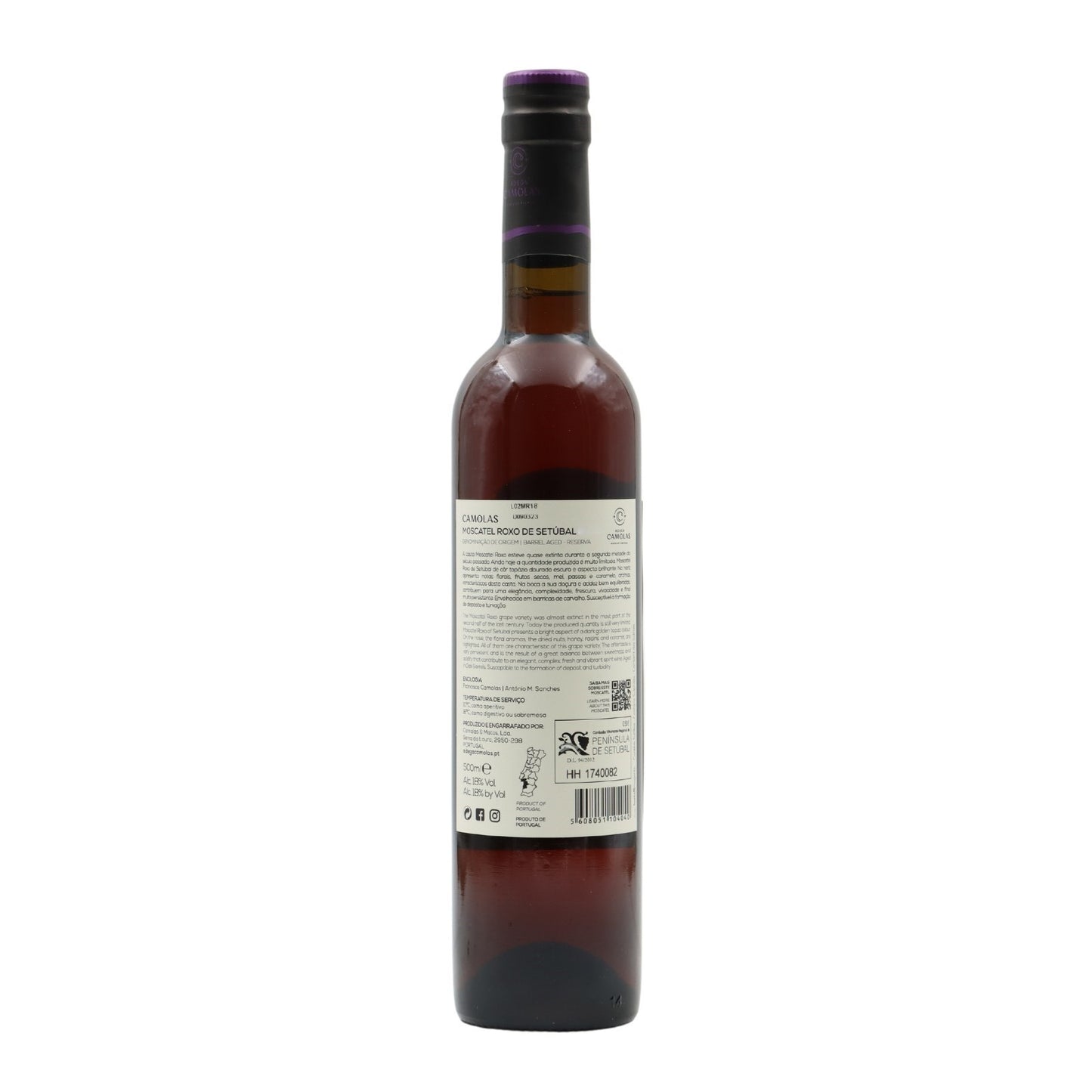 Camolas Barrel Aged Moscatel Purple 2018