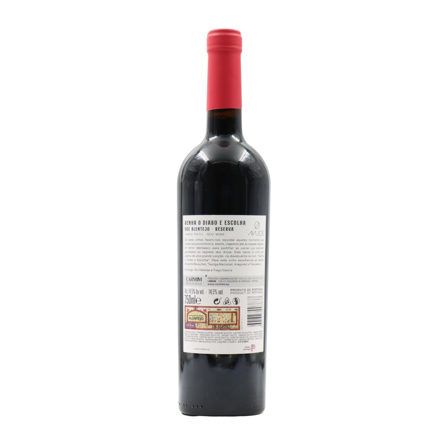 Carmim Come the Devil and Choose Reserva Red 2021