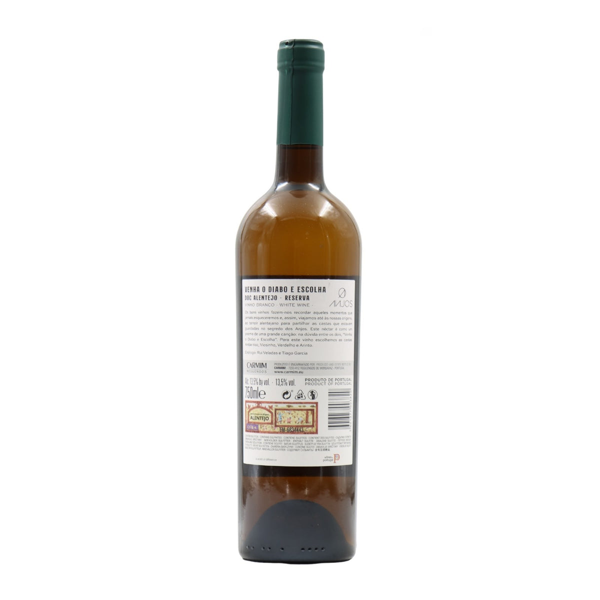 Carmim Venha o Diabo e Escolha Reserva Branco