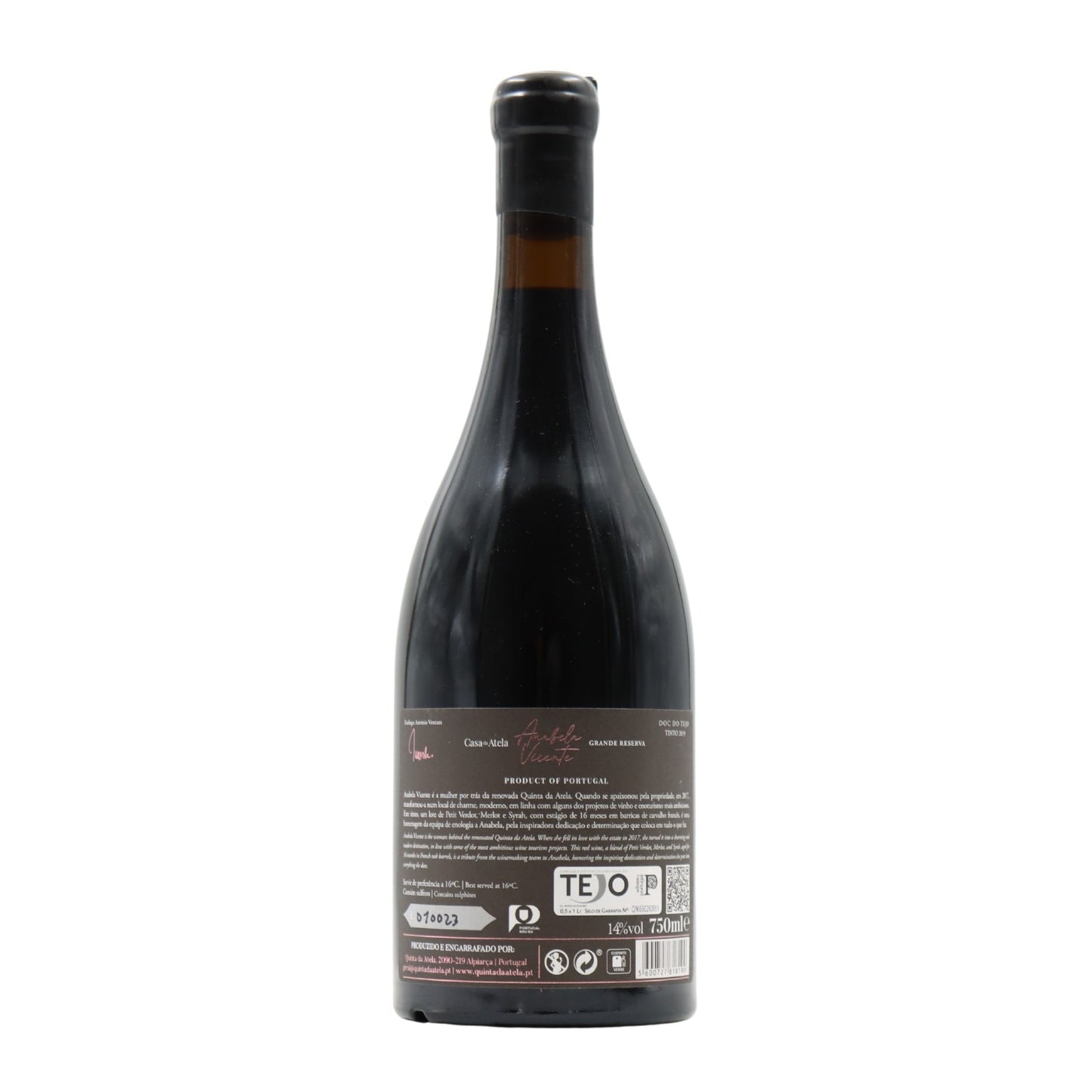 Anabela Grande Reserva Red Wine 2019