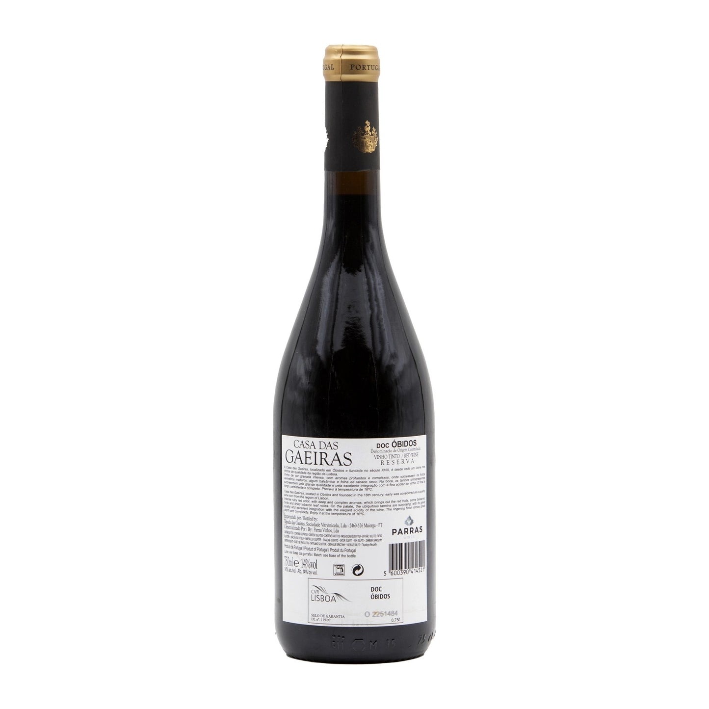 Casa das Gaeiras Reserva Old Vines Tinto 2015