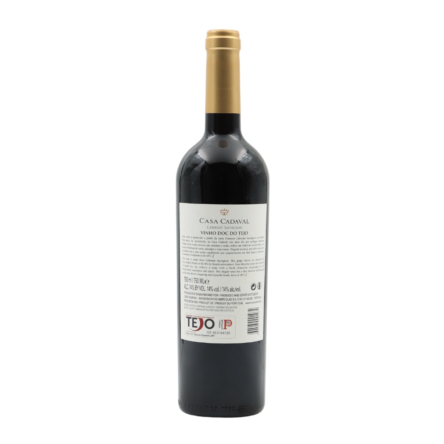 Casa de Cadaval Cabernet Sauvignon Red 2022