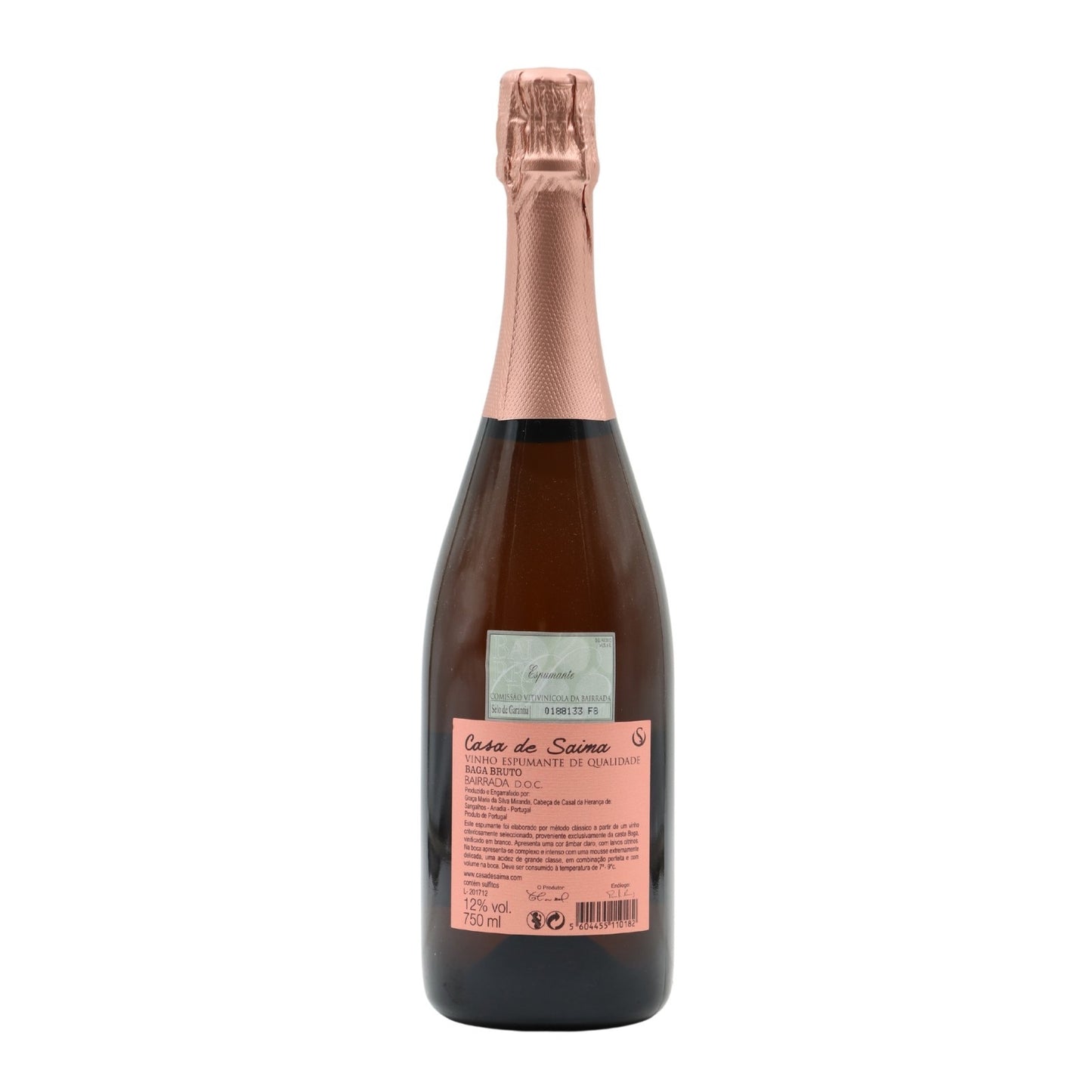 Saima House Baga Brut Sparkling Wine 2017