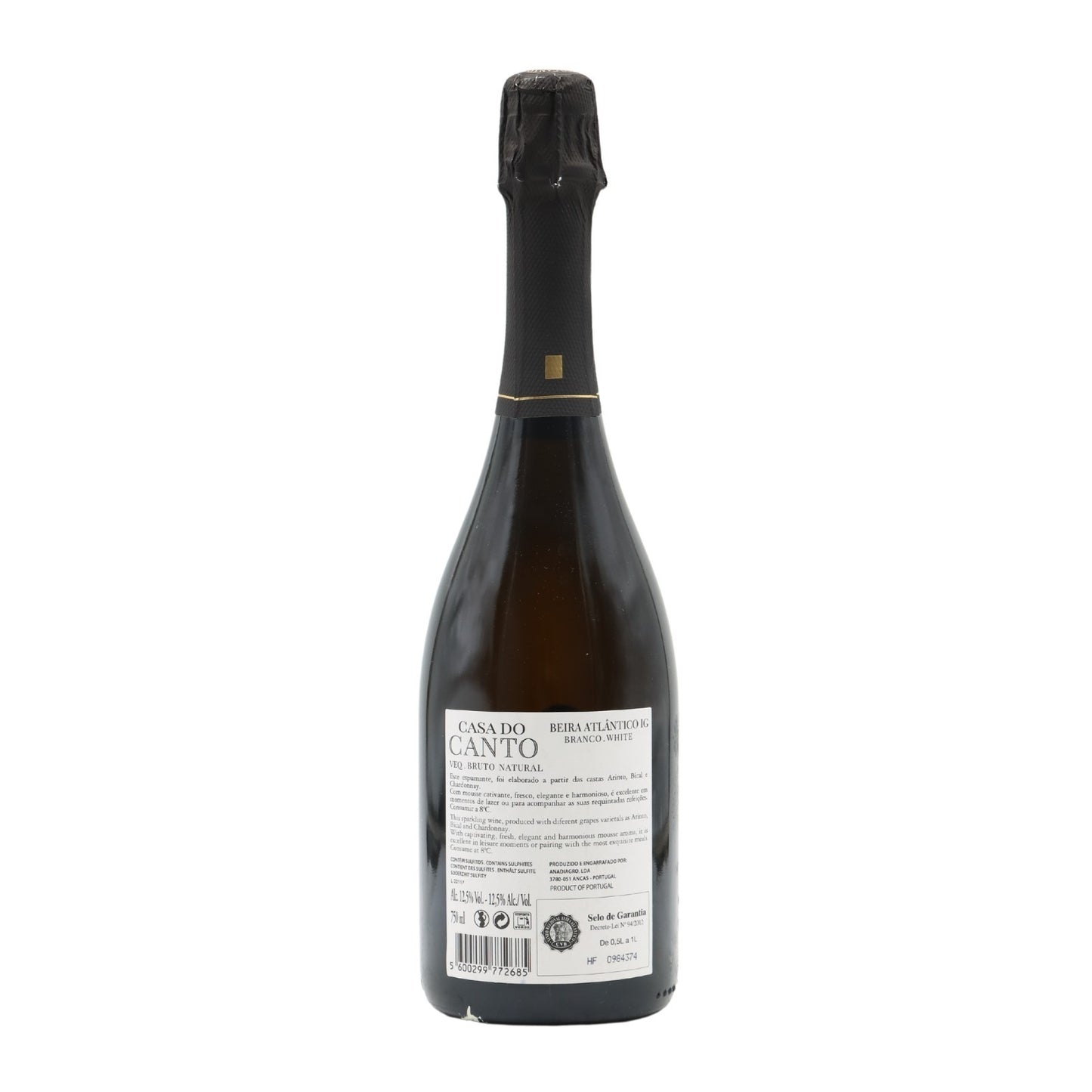 Casa do Canto White Brut Sparkling Wine 2021