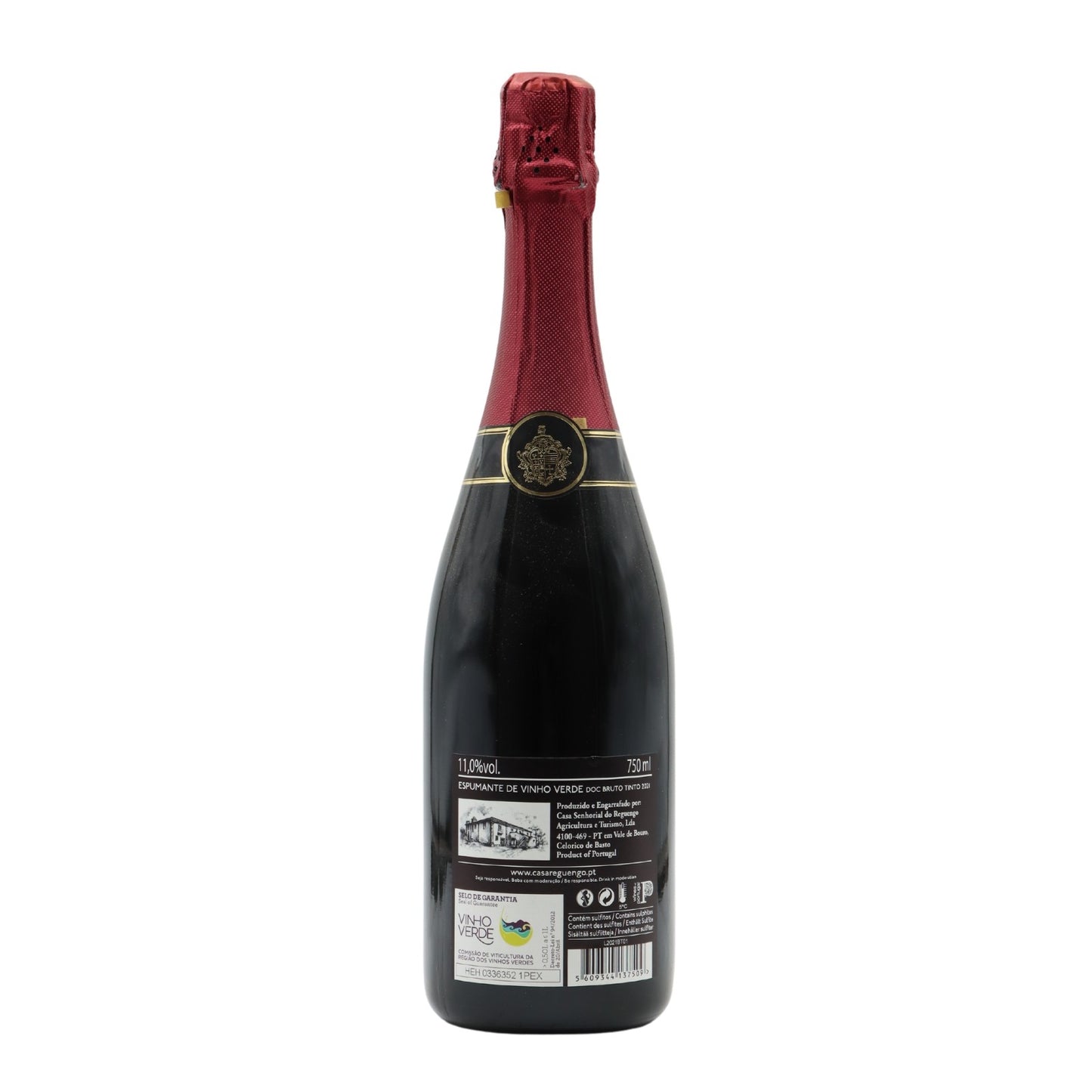 Manor House of Reguengo Red Brut Sparkling Wine 2023