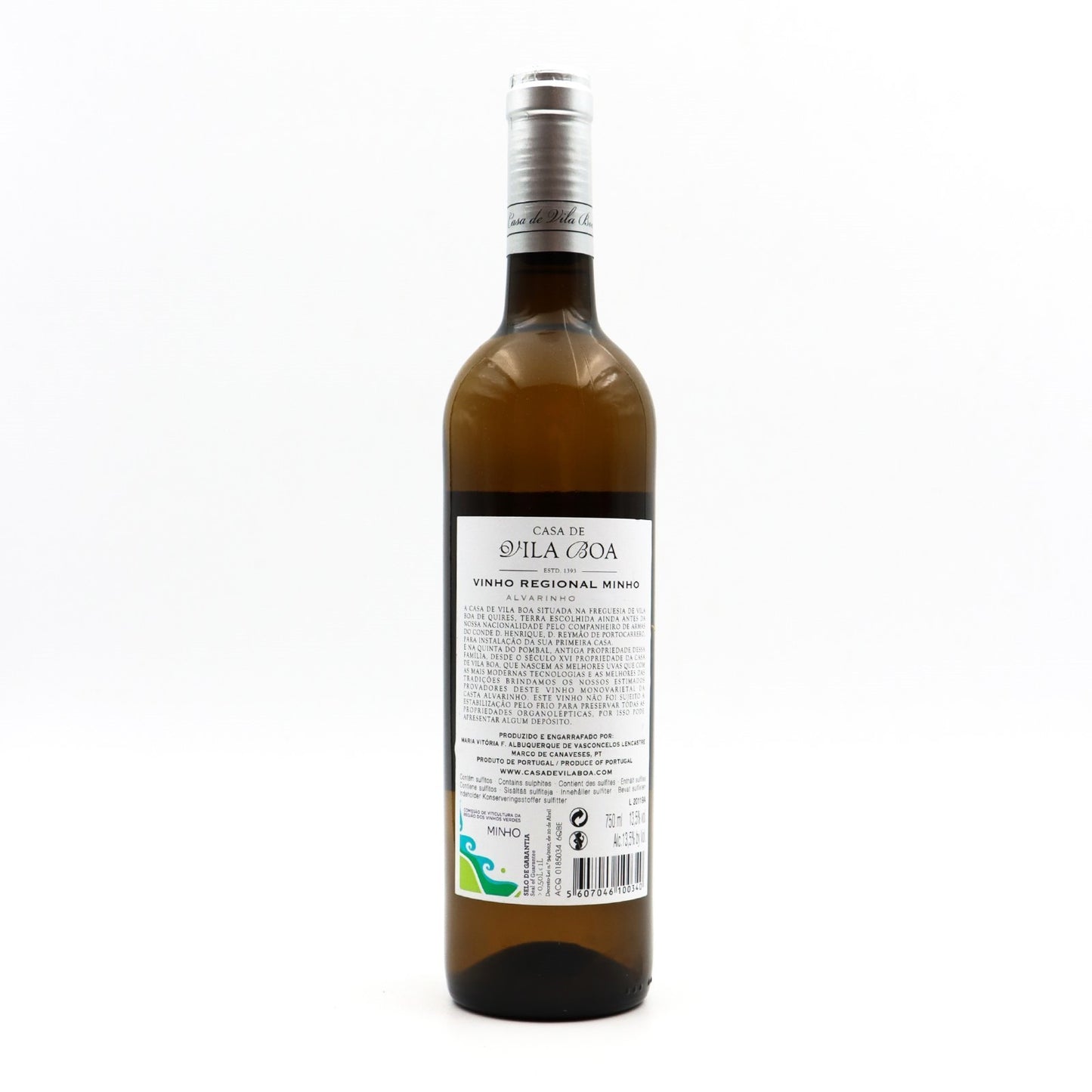 Casa Vila Boa Alvarinho Branco 2022