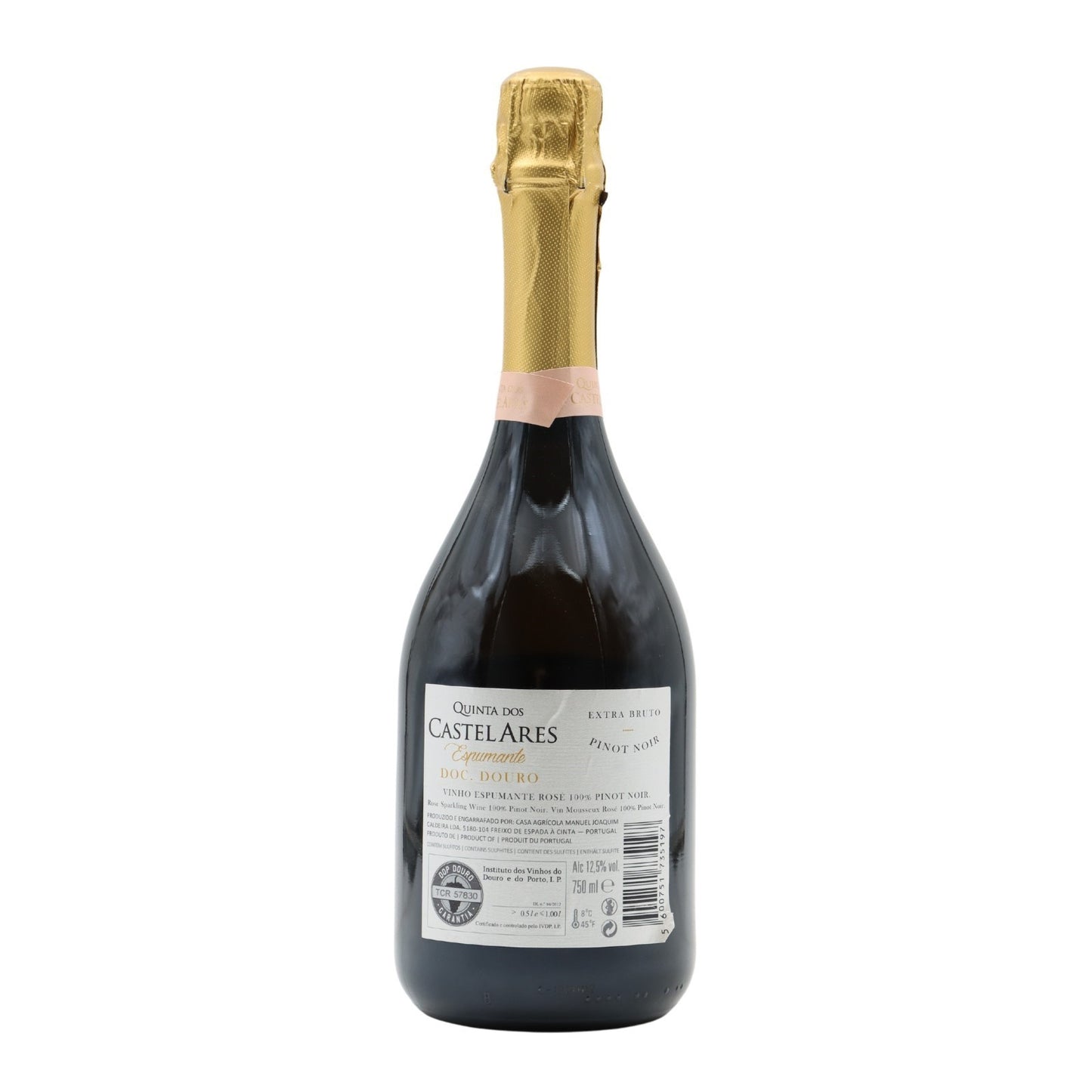 Quinta dos Castelares Pinot Noir Rosé Brut Sparkling Wine 2021