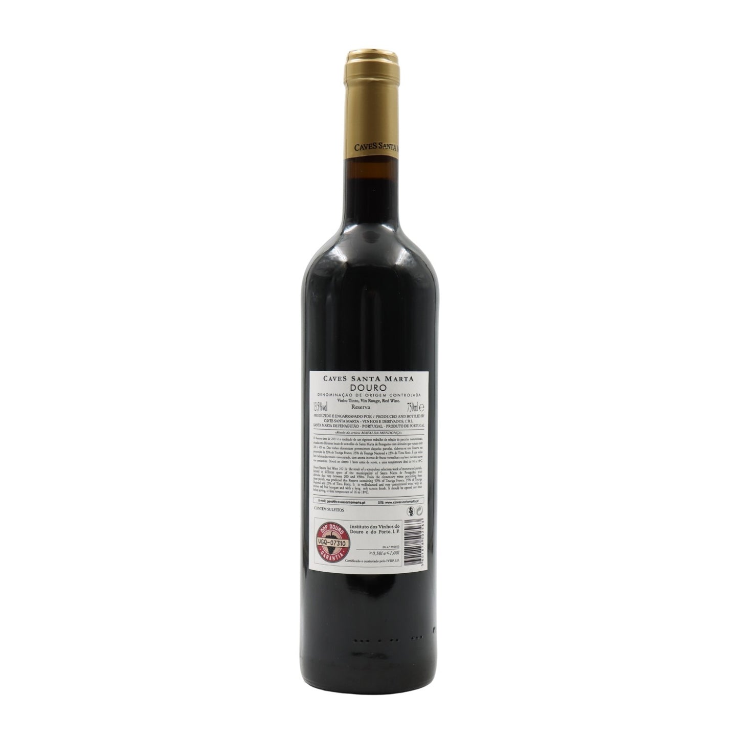 Caves Santa Marta Arte Mafalda Mendonça Reserva Tinto