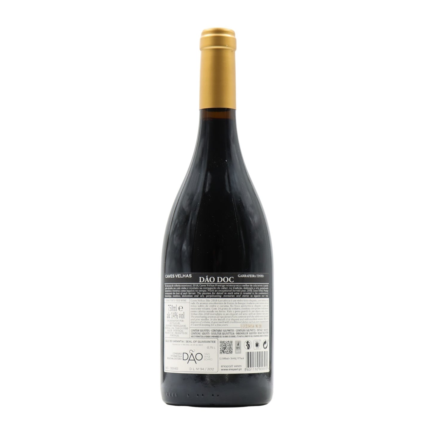 Caves Velhas Garrafeira Dão Tinto 2018