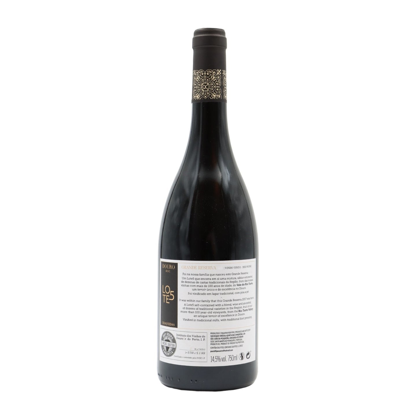 Chaquedas Lot 5 Grande Reserva Red 2017