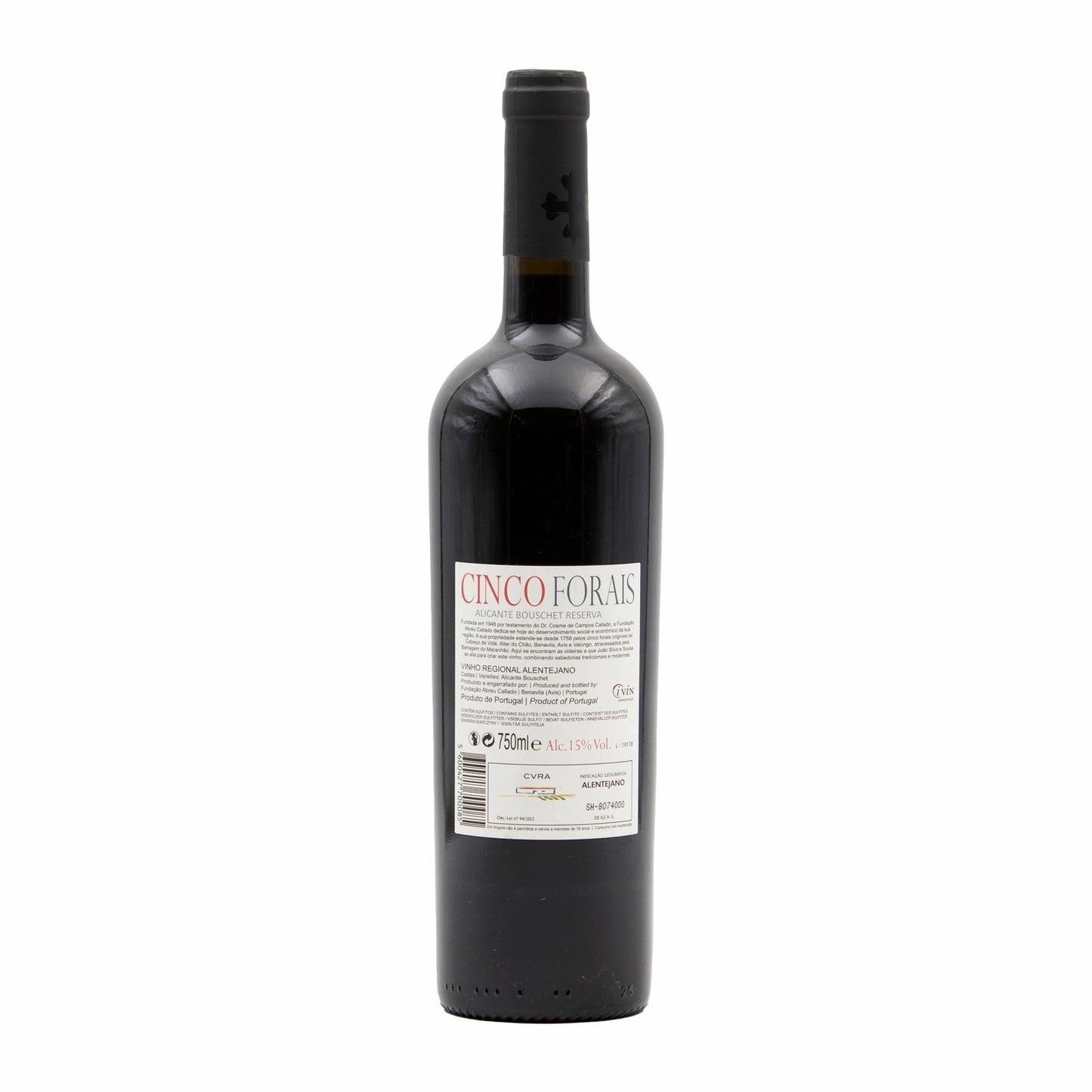 Cinco Forais Alicante Bouschet Tinto