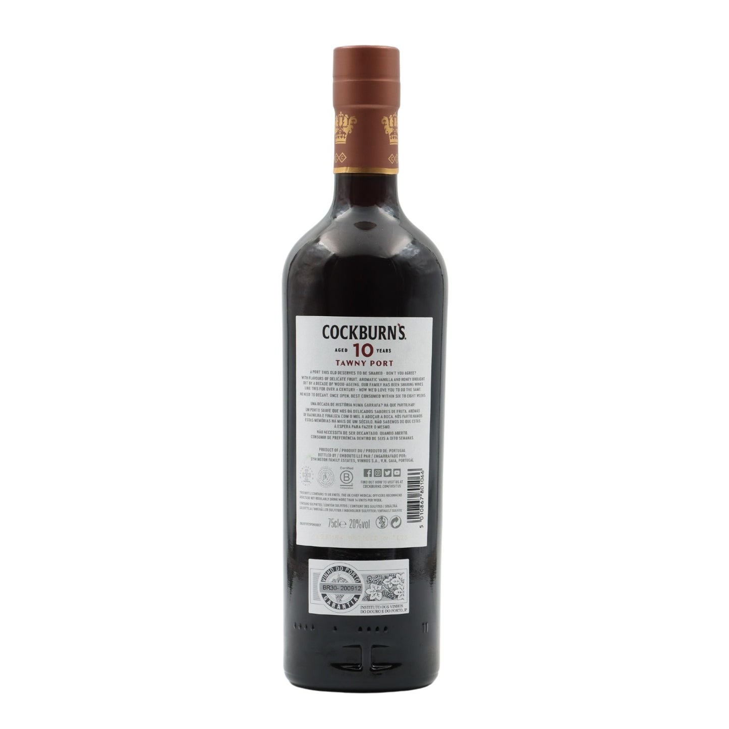 Cockburns 10 Year Old Tawny Port