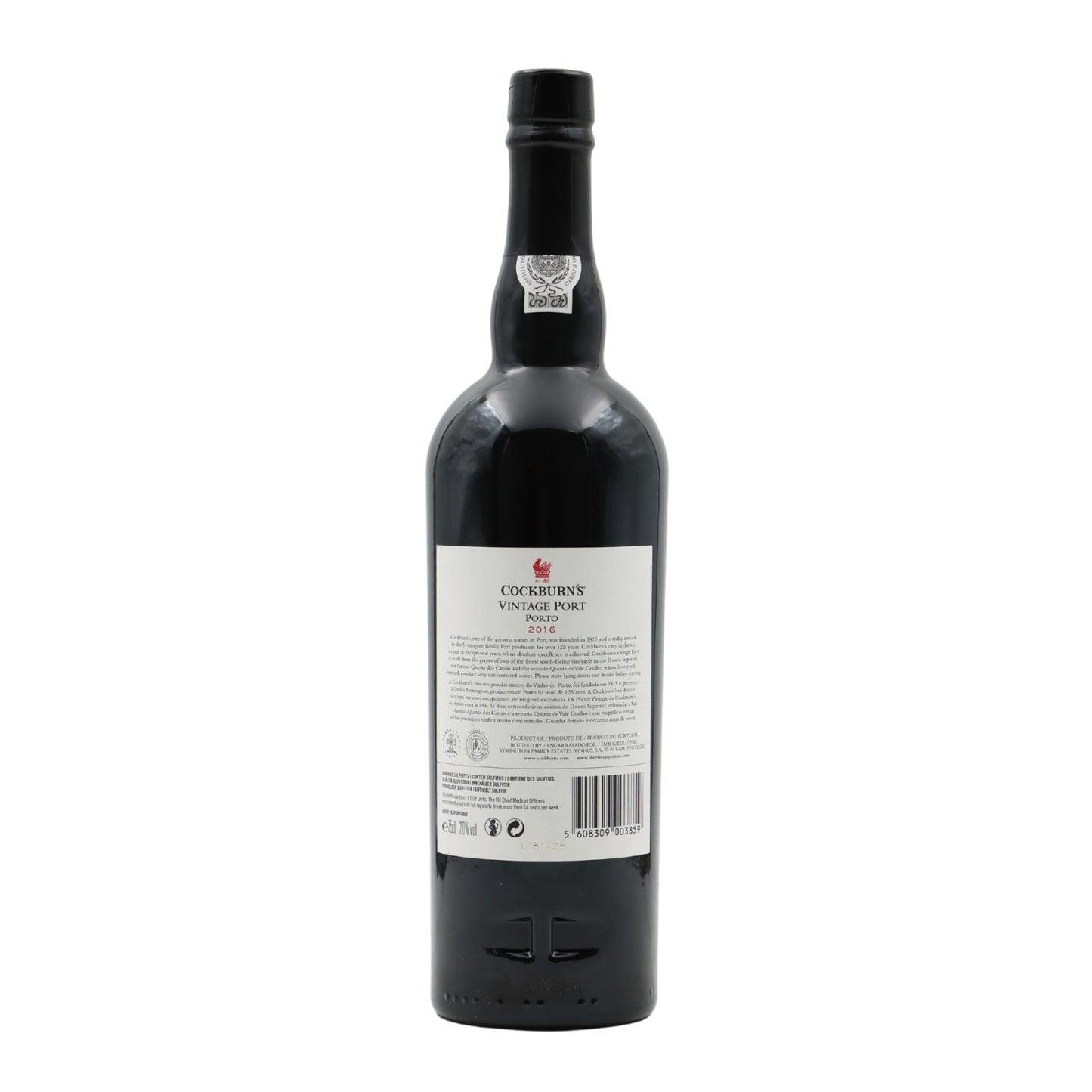 Cockburns Vintage Port 2016