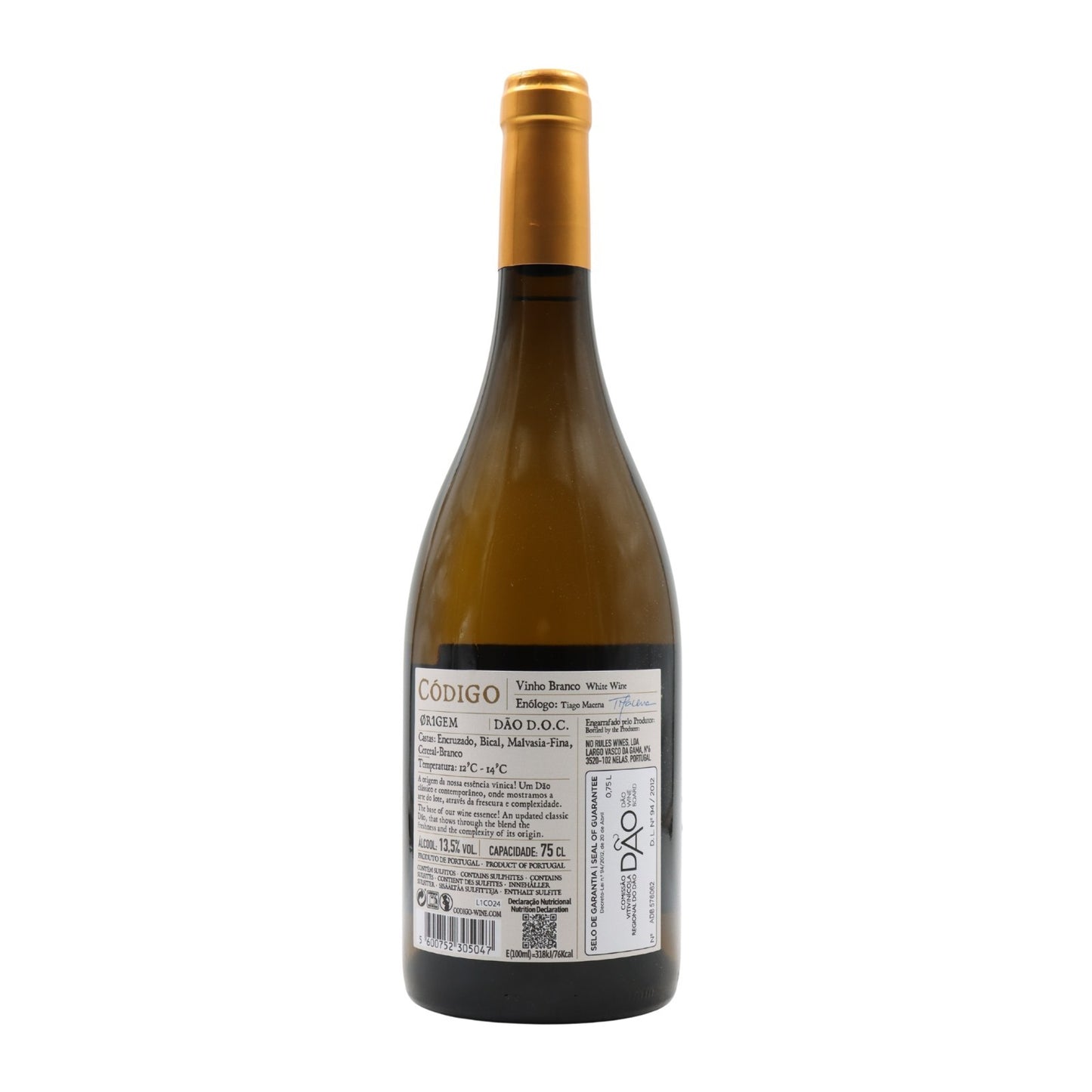 Código Origem Branco